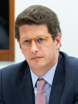 Brasília- DF. 06-11-2019- Ministro do Meio Ambiente, Senhor Ricardo Salles, durante esclarecimentos das causas e providências do governo, para conter o vazamento de petróleo nas praias do nordeste brasileiro.  Foto Lula Marques